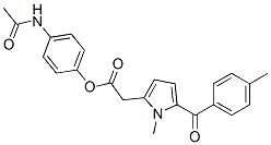 4-(acetylamino)phenyl 1-methyl-5-(4-methylbenzoyl)-1H-pyrrole-2-acetate CAS#: 82239-77-8