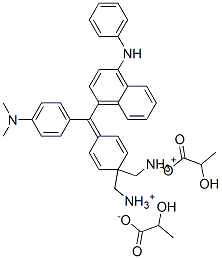 [4-[alpha-(4-anilino-1-naphthyl)-4-(dimethylamino)benzylidene]cyclohexa-2,5-dien-1-ylidene]dimethylammonium lactate CAS#: 84962-85-6