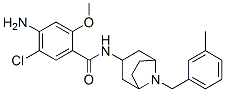 4-amino-5-chloro-2-methoxy-N-[8-[(3-methylphenyl)methyl]-8-azabicyclo[ 3.2.1]oct-3-yl]benzamide CAS#: 83130-95-4