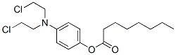 [4-[bis(2-chloroethyl)amino]phenyl] octanoate CAS#: 83626-91-9