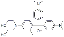 4-[bis(2-hydroxyethyl)amino]-alpha,alpha-bis[4-(dimethylamino)phenyl]-o-xylene-alpha-ol CAS#: 84100-81-2