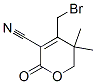 4-(bromomethyl)-5,5-dimethyl-2-oxo-6H-pyran-3-carbonitrile CAS#: 80946-00-5