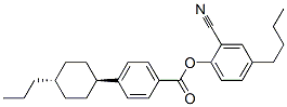 4-butyl-2-cyanophenyl trans-p-(4-propylcyclohexyl)benzoate CAS#: 87260-25-1