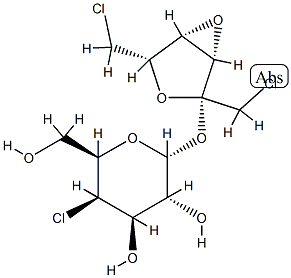 4-chloro-4-deoxy-alpha-galactopyranosyl 3,4-anhydro-1,6-dichloro-1,6-dideoxy-beta-lyxo-hexulofuranoside CAS#: 82920-01-2