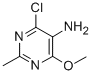 4-chloro-6-methoxy-2-methylpyrimidin-5-amine CAS#: 88474-31-1