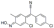 (4-chlorophenyl)[2-chloro-4-(hydroxyimino)-5-methylcyclohexa-2,5-dien-1-ylidene]acetonitrile CAS#: 844-24-6