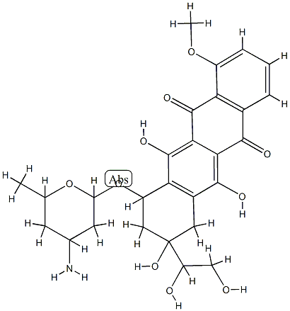 4'-deoxydoxorubicinol CAS#: 89780-72-3