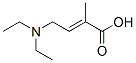 4-(diethylamino)-2-methyl-2-butenoic acid CAS#: 84196-09-8