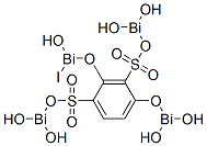 [[4-[(dihydroxybismuthino)oxy]-2-[(hydroxyiodobismuthino)oxy]-1,3-phenylene]bis(sulphonyloxy)]bis[dihydroxybismuthine] CAS#: 85721-07-9