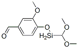 4-[(dimethoxymethylsilyl)oxy]-3-methoxybenzaldehyde CAS#: 83817-63-4
