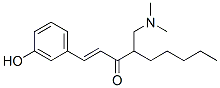 4-dimethylaminomethyl-1-(3-hydroxyphenyl)-1-nonen-3-one CAS#: 81134-44-3