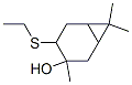 4-(ethylthio)-3,7,7-trimethylbicyclo[4.1.0]heptan-3-ol CAS#: 85567-25-5
