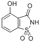 4-hydroxy-1H-1,2-benzisothiazole-1,1,3(2H)-trione CAS#: 80563-77-5