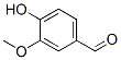 4-hydroxy-3-methoxy-benzaldehyde CAS#: 8014-42-4