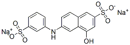 4-hydroxy-6-(3-sulphoanilino)naphthalene-2-sulphonic acid, sodium salt CAS#: 83732-47-2