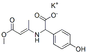 (4-hydroxyphenyl)[(3-methoxy-1-methyl-3-oxo-1-propenyl)amino]acetate potassium CAS#: 83918-71-2