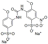 4-methoxy-5-[[[(2-methoxy-5-sulphophenyl)amino]carbonyl]amino]-2-nitrobenzenesulphonic acid, sodium salt CAS#: 84787-95-1