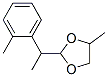 4-methyl-2-[1-(o-tolyl)ethyl]-1,3-dioxolane CAS#: 84878-54-6