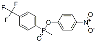 4-nitrophenyl methyl(4-trifluoromethylphenyl)phosphinate CAS#: 81542-84-9