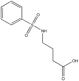 4-[(phenylsulfonyl)amino]butanoic acid CAS#: 85845-09-6