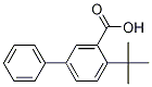 4-tert-Butylbiphenyl-3-carboxylic acid CAS#: 81770-19-6