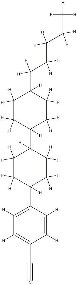 4-[trans-4-(trans-4-Pentylclohexyl) cyclohexyl]benzonetrile CAS#: 85547-03-1