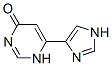 4(1H)-Pyrimidinone,  6-(1H-imidazol-4-yl)-  (9CI) CAS#: 840529-42-2
