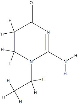 4(1H)-Pyrimidinone,2-amino-1-ethyl-5,6-dihydro-(9CI) CAS#: 88075-52-9