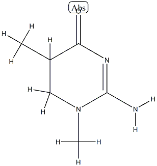 4(1H)-Pyrimidinone,2-amino-5,6-dihydro-1,5-dimethyl-(9CI) CAS#: 88075-54-1
