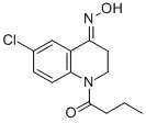 4(1H)-Quinolinone, 6-chloro-2,3-dihydro-1-(1-oxobutyl)-, 4-oxime CAS#: 81892-36-6