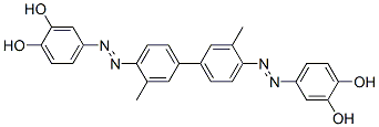 4,4'-[(3,3'-Dimethyl[1,1'-biphenyl]-4,4'-diyl)bis(azo)]bispyrocatechol CAS#: 80495-40-5
