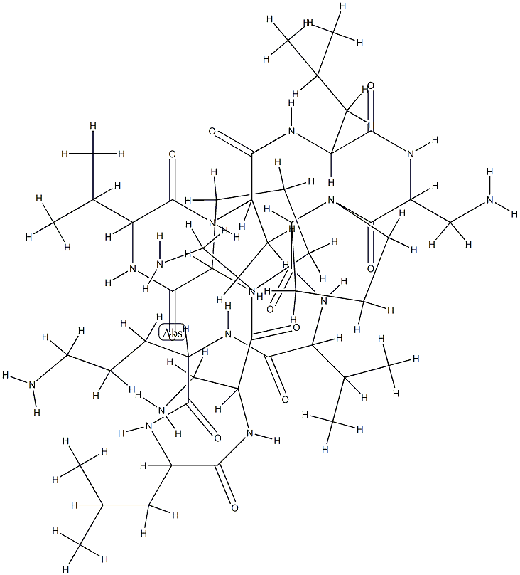 (4,4'-diaminopropionic acid)gramicidin S CAS#: 87647-91-4