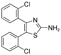 4,5-BIS(2-CHLOROPHENYL)-1,3-THIAZOL-2-AMINE CAS#: 89405-44-7