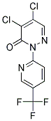 4,5-DICHLORO-2-[5-(TRIFLUOROMETHYL)PYRIDIN-2-YL]PYRIDAZIN-3(2H)-ONE CAS#: 89570-57-0