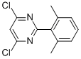 4,6-DICHLORO-2-(2,6-DIMETHYLPHENYL)PYRIMIDINE CAS#: 83217-13-4