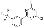 4,6-DICHLORO-2-[3-(TRIFLUOROMETHYL)PHENYL]PYRIMIDINE CAS#: 83217-10-1