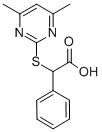 (4,6-DIMETHYL-PYRIMIDIN-2-YLSULFANYL)-PHENYL-ACETIC ACID CAS#: 87125-95-9