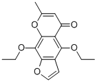 4,9-DIETHOXY-7-METHYL-FURO[3,2-G]CHROMEN-5-ONE CAS#: 86397-43-5