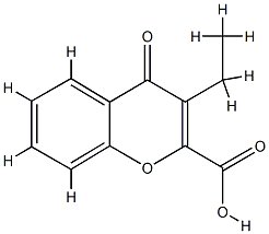 4H-1-Benzopyran-2-carboxylicacid,3-ethyl-4-oxo-(8CI) CAS#: 801138-61-4