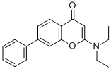4H-1-Benzopyran-4-one, 2-(diethylamino)-7-phenyl- CAS#: 83767-01-5