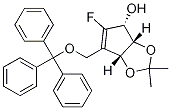4H-Cyclopenta-1,3-dioxol-4-ol, 5-fluoro-3a,6a-dihydro-2,2-diMethyl-6-[(triphenylMethoxy)Methyl]-, (3aS,4R,6aR)- CAS#: 805245-42-5