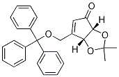 4H-Cyclopenta-1,3-dioxol-4-one, 3a,6a-dihydro-2,2-diMethyl-6-[(triphenylMethoxy)Methyl]-, (3aR,6aR)- CAS#: 88559-56-2