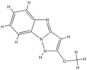 4H-Pyrazolo[1,5-a]benzimidazole,2-methoxy-(9CI) CAS#: 88787-41-1