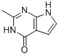 4H-Pyrrolo[2,3-d]pyrimidin-4-one, 1,7-dihydro-2-methyl- (9CI) CAS#: 89792-11-0