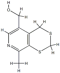 4H-m-Dithiino[4,5-c]pyridine-5-methanol,8-methyl-(8CI) CAS#: 802605-85-2
