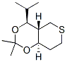 4H,5H-Thiopyrano[4,3-d]-1,3-dioxin,tetrahydro-2,2-dimethyl-4-(1-methylethyl)-,(4S,4aR,8aR)-(9CI) CAS#: 804520-06-7