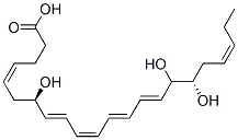 (4Z,7R,8E,10Z,12E,14E,17S,19Z)-7,16,17-trihydroxydocosa-4,8,10,12,14,19-hexaenoic acid CAS#: 82864-77-5