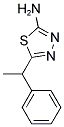 5-(1-PHENYL-ETHYL)-[1,3,4]THIADIAZOL-2-YLAMINE CAS#: 88742-94-3