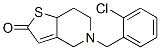 5-[(2-Chlorophenyl)methyl]-5,6,7,7a-tetrahydrothieno[3,2-c]pyridin-2(4H)-one CAS#: 83427-51-4