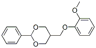 5-((2-METHOXYPHENOXY)METHYL)-2-PHENYL-1,3-DIOXANE CAS#: 86586-00-7